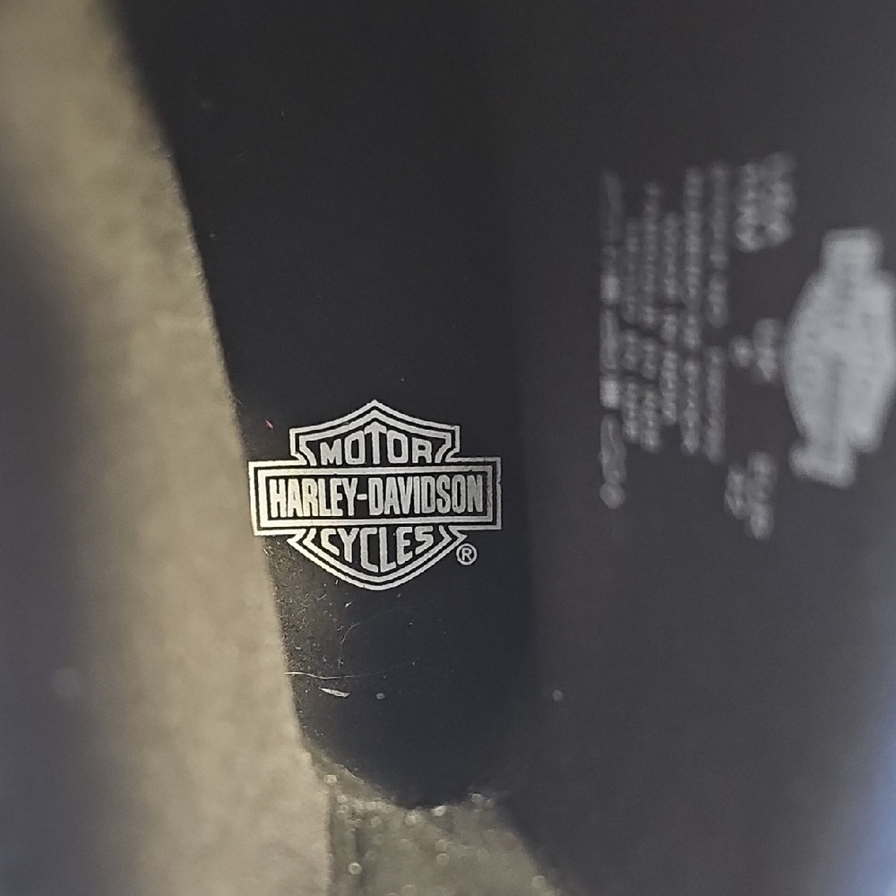 NEW! Harley-Davidson Lenora Black Leather Boots - Picture 9 of 14